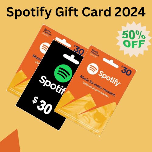 Spotify Gift Card 2024